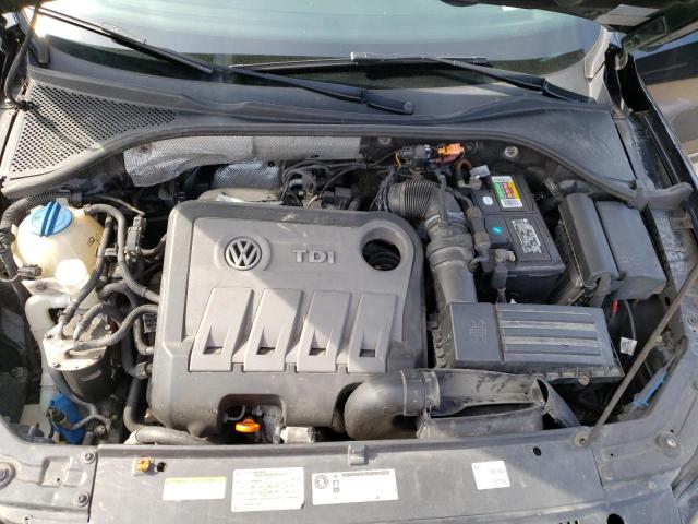 1VWBN7A36CC110871 - 2012 VOLKSWAGEN PASSAT SE BLACK photo 11