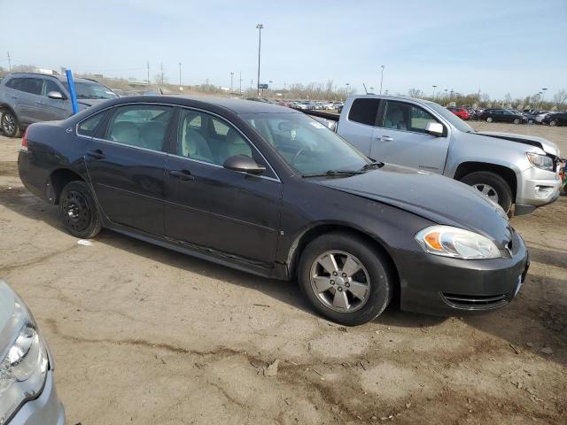 2G1WT57N191234626 - 2009 CHEVROLET IMPALA 1LT BLACK photo 4