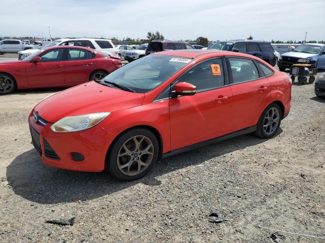 1FADP3F24EL139678 - 2014 FORD FOCUS SE RED photo 1