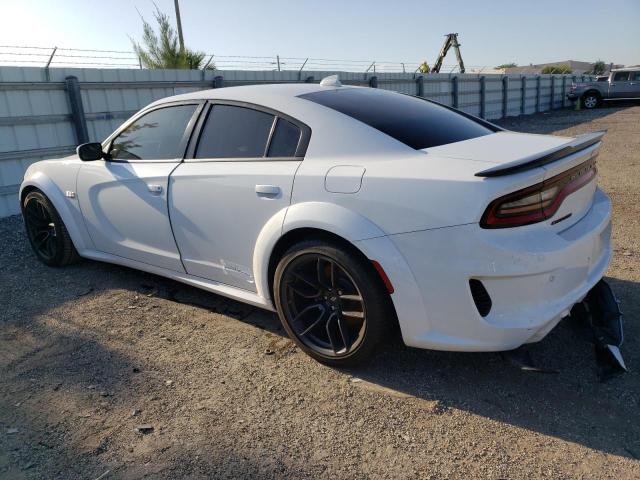 2C3CDXGJ2MH581385 - 2021 DODGE CHARGER SCAT PACK WHITE photo 2