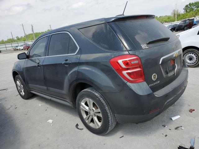 2GNALBEK3H1538569 - 2017 CHEVROLET EQUINOX LS GRAY photo 2