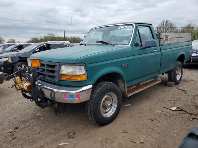 1FTHF26HXVEB12955 - 1997 FORD F250 GREEN photo 1