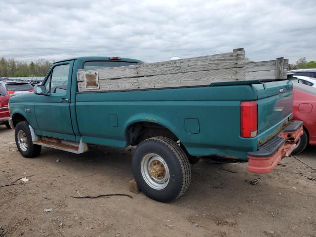 1FTHF26HXVEB12955 - 1997 FORD F250 GREEN photo 2
