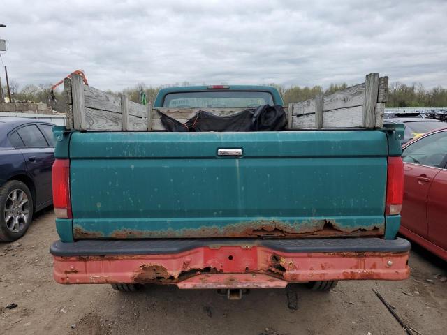 1FTHF26HXVEB12955 - 1997 FORD F250 GREEN photo 6