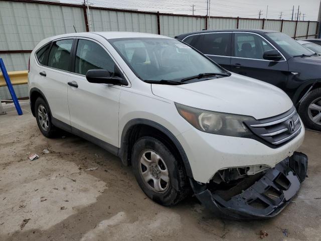 5J6RM3H36EL044421 - 2014 HONDA CR-V LX WHITE photo 4