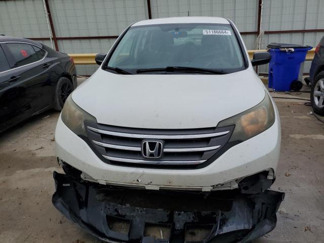 5J6RM3H36EL044421 - 2014 HONDA CR-V LX WHITE photo 5