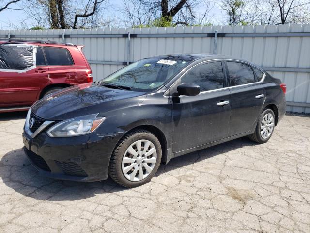 3N1AB7AP2HY335669 - 2017 NISSAN SENTRA S BLACK photo 1