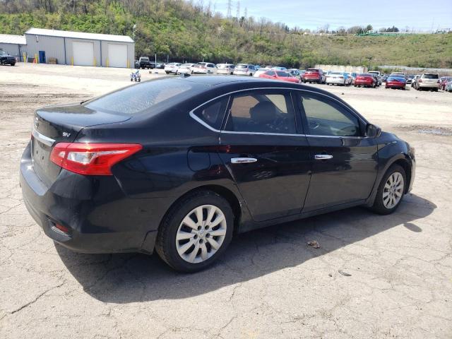 3N1AB7AP2HY335669 - 2017 NISSAN SENTRA S BLACK photo 3