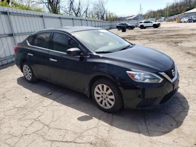 3N1AB7AP2HY335669 - 2017 NISSAN SENTRA S BLACK photo 4