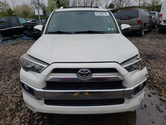 JTEBU5JR1F5216342 - 2015 TOYOTA 4RUNNER SR5 WHITE photo 5