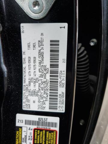 5TFAW5F18EX399237 - 2014 TOYOTA TUNDRA CREWMAX PLATINUM 黑色 照片 12