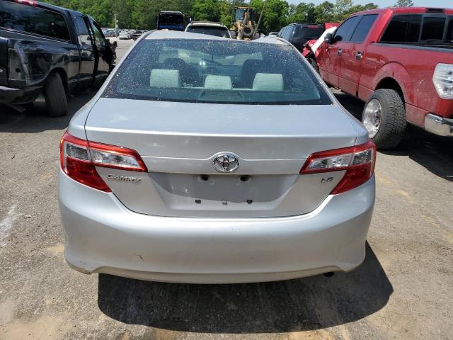 4T1BF1FK5CU052786 - 2012 TOYOTA CAMRY BASE SILVER photo 6