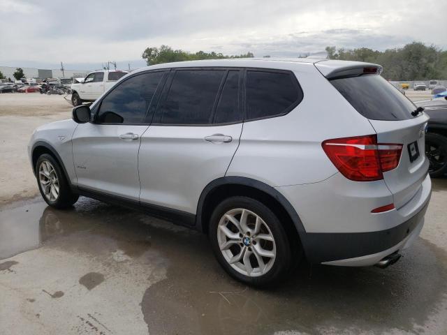 5UXWX9C59D0A31059 - 2013 BMW X3 XDRIVE28I SILVER photo 2