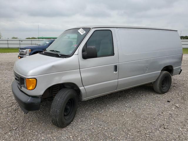 1FTSE34L95HB48205 - 2005 FORD ECONOLINE E350 SUPER DUTY VAN SILVER photo 1