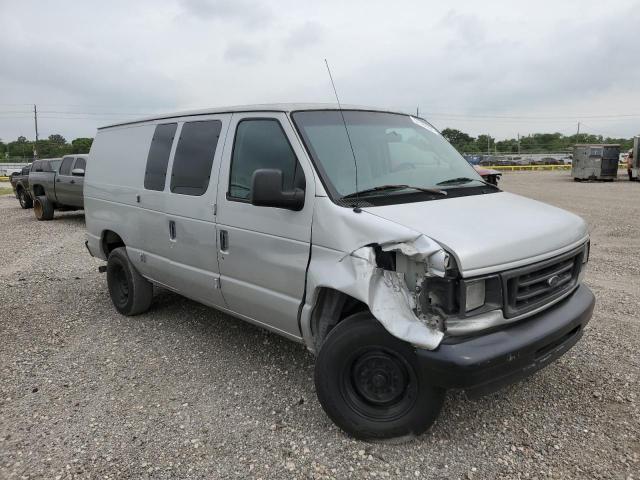 1FTSE34L95HB48205 - 2005 FORD ECONOLINE E350 SUPER DUTY VAN SILVER photo 4