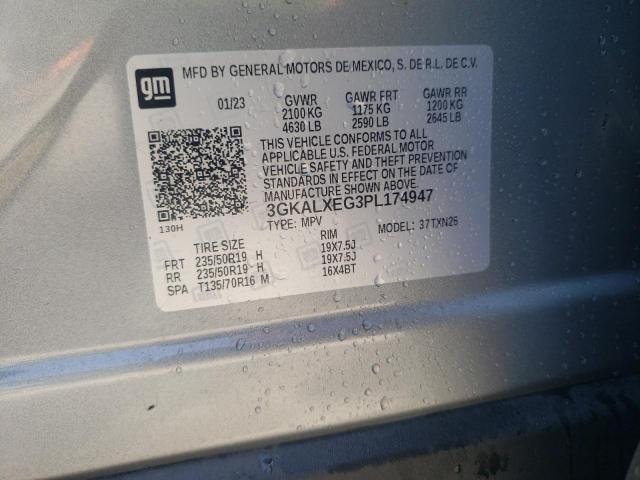 3GKALXEG3PL174947 - 2023 GMC TERRAIN DENALI SILVER photo 14