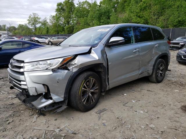 5TDBZRFH4JS892204 - 2018 TOYOTA HIGHLANDER LE SILVER photo 1