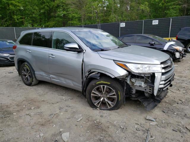 5TDBZRFH4JS892204 - 2018 TOYOTA HIGHLANDER LE SILVER photo 4