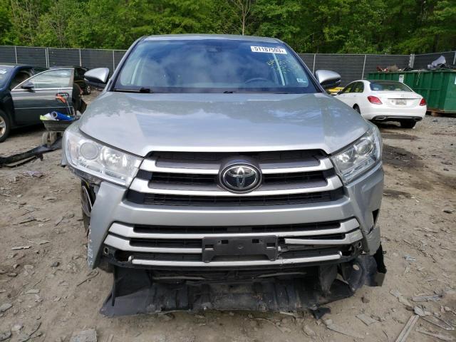 5TDBZRFH4JS892204 - 2018 TOYOTA HIGHLANDER LE SILVER photo 5