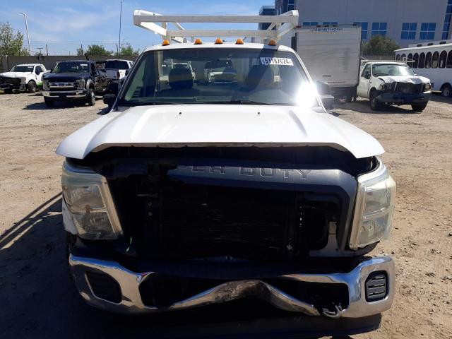 1FDRF3E64FED00281 - 2015 FORD F350 SUPER DUTY WHITE photo 5