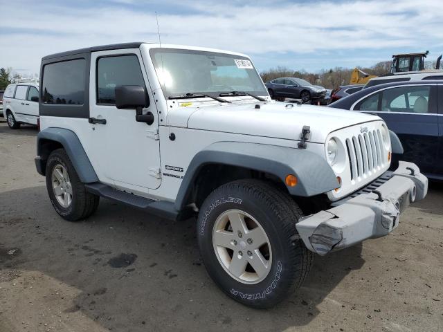 1C4AJWAG9CL112248 - 2012 JEEP WRANGLER SPORT WHITE photo 4