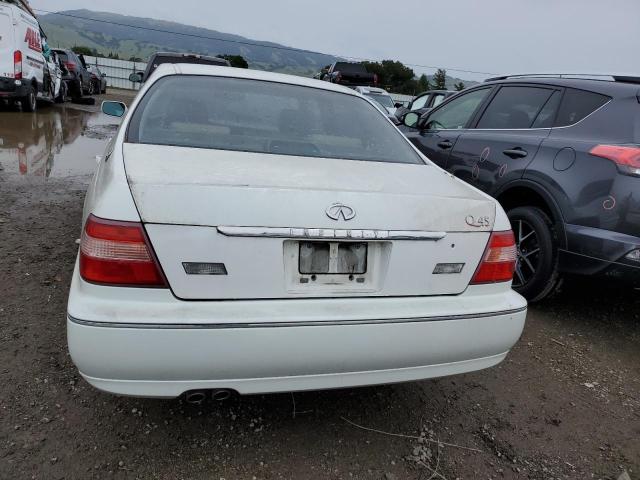 JNKBY31A51M100694 - 2001 INFINITI Q45 BASE WHITE photo 6