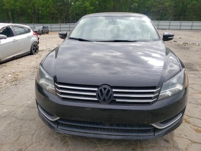 1VWBH7A39DC055647 - 2013 VOLKSWAGEN PASSAT SE BLACK photo 5