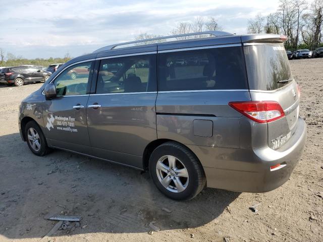 JN8AE2KP2H9166804 - 2017 NISSAN QUEST S GRAY photo 2