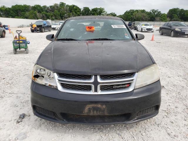 1C3CDZAB2EN103148 - 2014 DODGE AVENGER SE BLACK photo 5