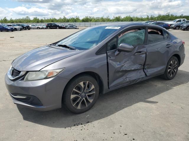 19XFB2F81EE220436 - 2014 HONDA CIVIC EX GRAY photo 1