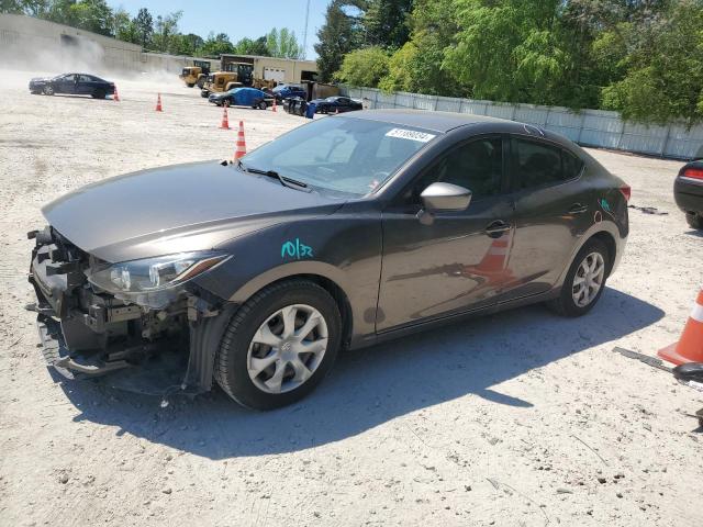 3MZBM1U77FM135683 - 2015 MAZDA 3 SPORT GRAY photo 1