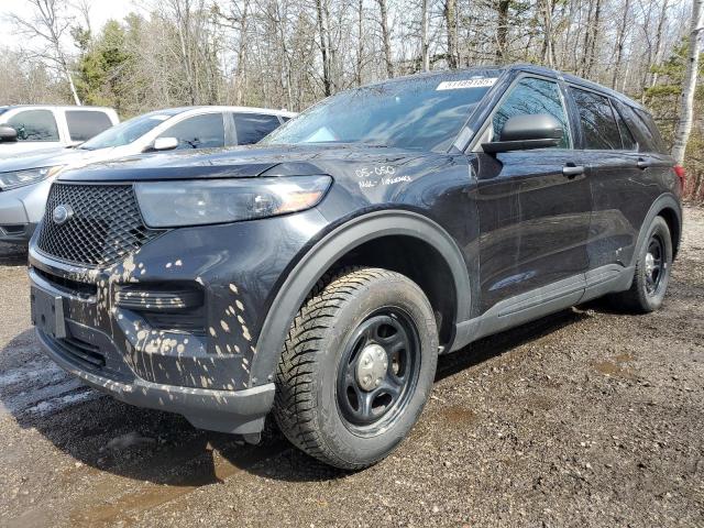 1FM5K8AB1LGC53494 - 2020 FORD EXPLORER POLICE INTERCEPTOR Qara foto 1