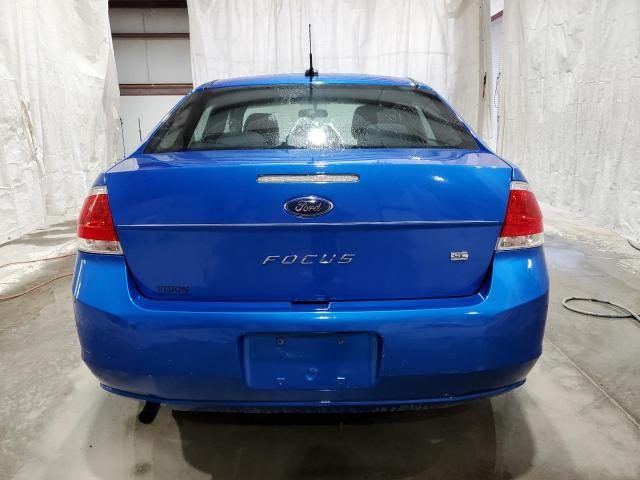 1FAHP3FN5AW149060 - 2010 FORD FOCUS SE BLUE photo 6