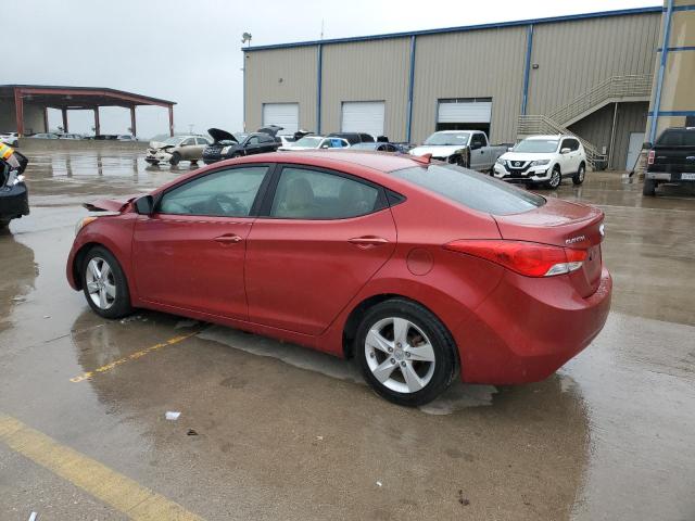 5NPDH4AE1DH278023 - 2013 HYUNDAI ELANTRA GLS RED photo 2