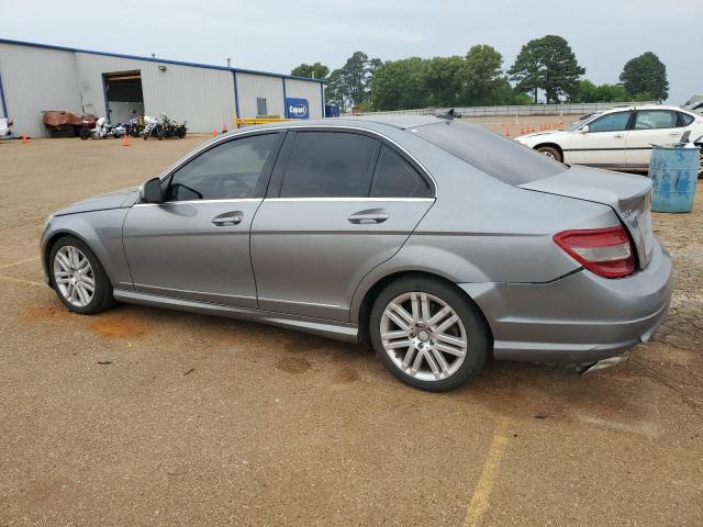 WDDGF54X29R071040 - 2009 MERCEDES-BENZ C 300 SILVER photo 2