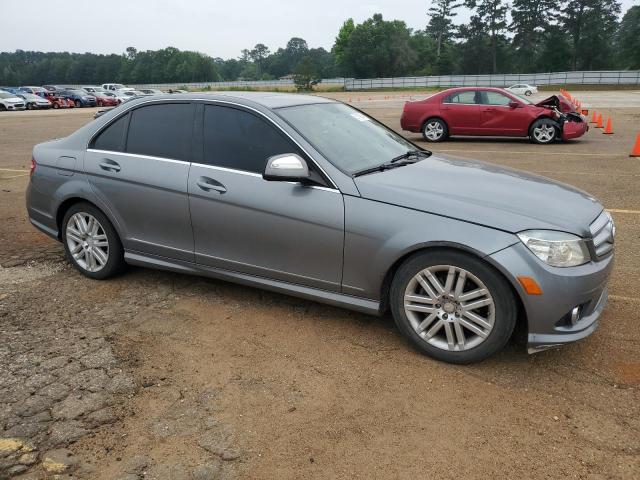 WDDGF54X29R071040 - 2009 MERCEDES-BENZ C 300 SILVER photo 4