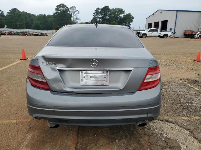 WDDGF54X29R071040 - 2009 MERCEDES-BENZ C 300 SILVER photo 6