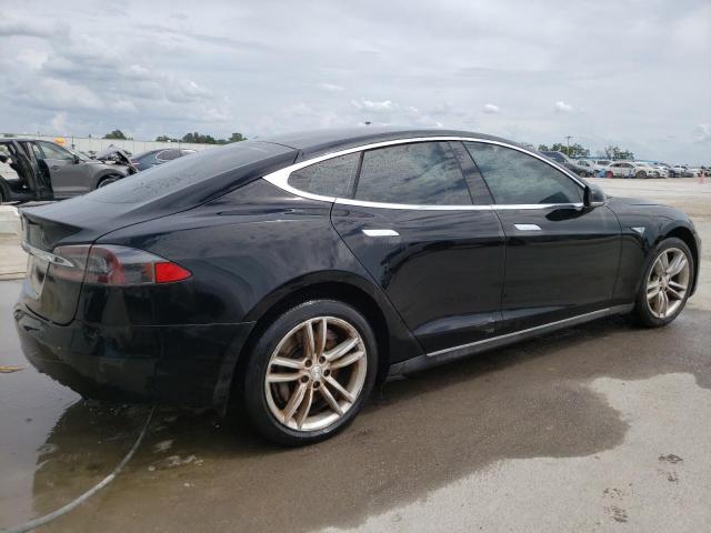 5YJSA1S13EFP29412 - 2014 TESLA MODEL S შავი ფოტო 3