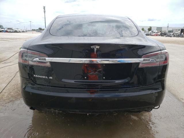 5YJSA1S13EFP29412 - 2014 TESLA MODEL S შავი ფოტო 6
