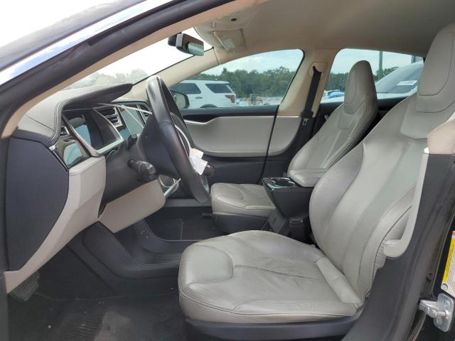 5YJSA1S13EFP29412 - 2014 TESLA MODEL S შავი ფოტო 7