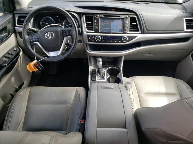 5TDJKRFH3FS103323 - 2015 TOYOTA HIGHLANDER XLE 灰色 照片 8