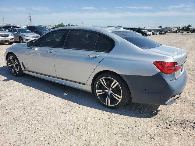 WBA7E2C52KB454029 - 2019 BMW 740 I SILVER photo 2