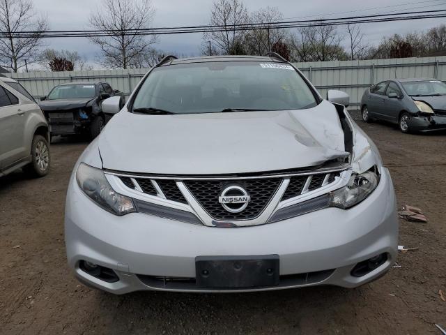 JN8AZ1MW3EW524427 - 2014 NISSAN MURANO S SILVER photo 5