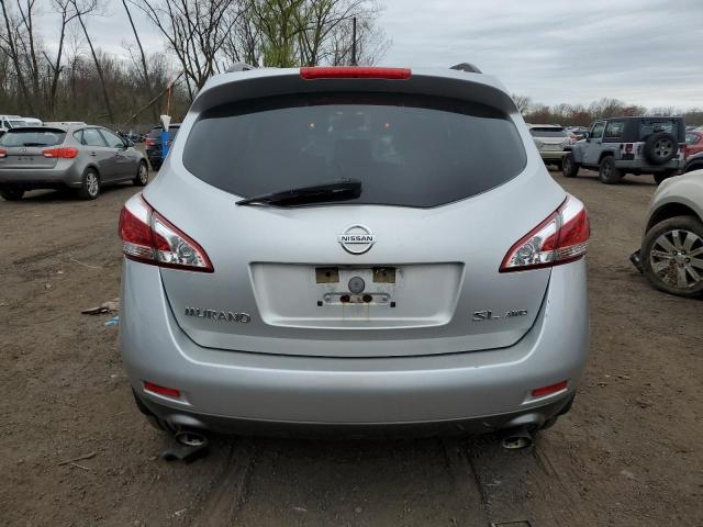 JN8AZ1MW3EW524427 - 2014 NISSAN MURANO S SILVER photo 6