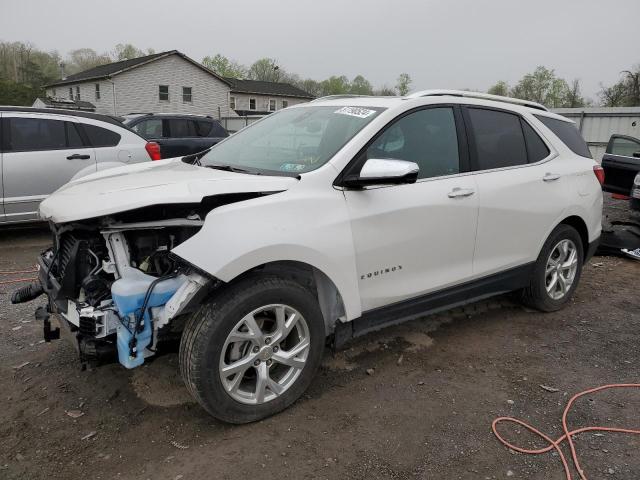 3GNAXXEV7MS104357 - 2021 CHEVROLET EQUINOX PREMIER WHITE photo 1