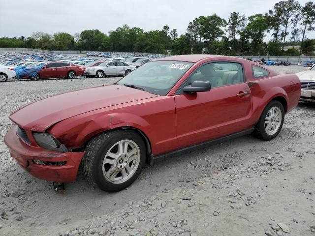 1ZVHT80N685120532 - 2008 FORD MUSTANG RED photo 1