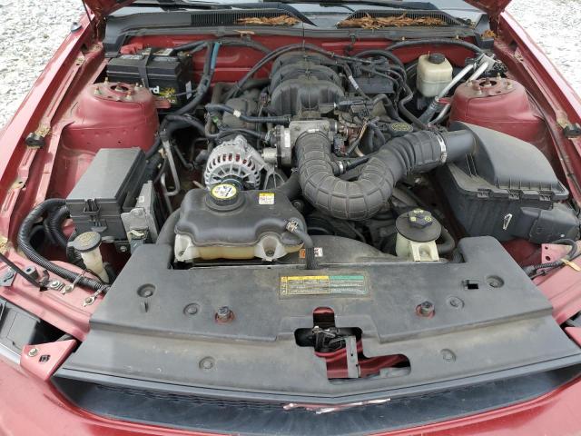 1ZVHT80N685120532 - 2008 FORD MUSTANG RED photo 11
