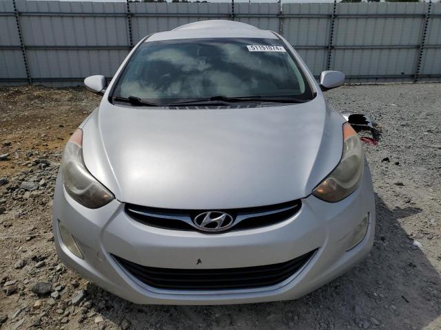 KMHDH4AE8CU224735 - 2012 HYUNDAI ELANTRA GLS SILVER photo 5