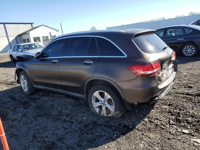 WDC0G4KB0HF233512 - 2017 MERCEDES-BENZ GLC 300 4MATIC BROWN photo 2