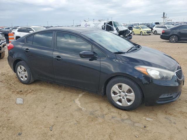 KNAFK4A67F5348904 - 2015 KIA FORTE LX BLACK photo 4